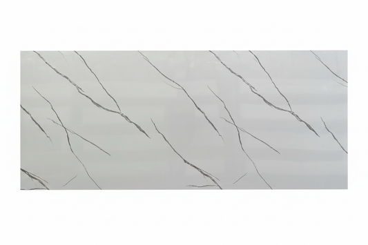 Lámina UV-20 foto de producto - mármol gris vetas negras diagonales