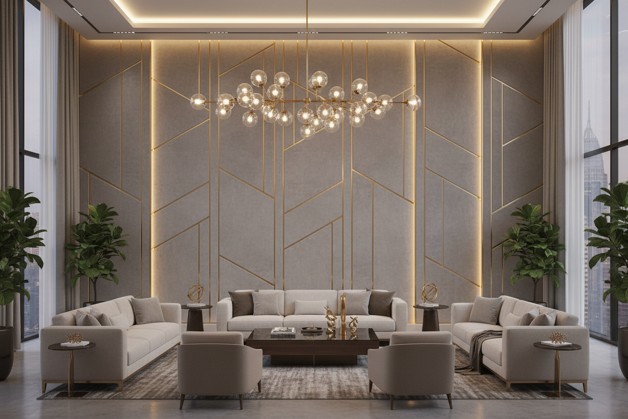 Panel TP REF-J-4 instalado en interior