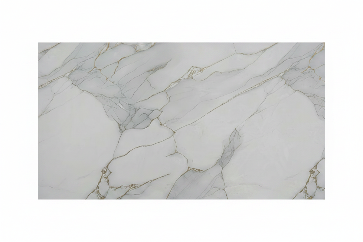 Lámina UV-36 foto de producto - mármol calacatta gold